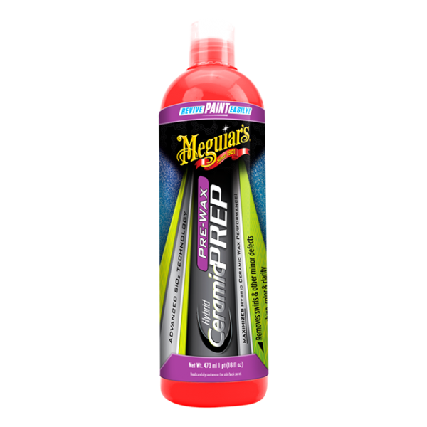 Meguiars Hybrid Ceramic Pre-Wax Prep Kratzentferner Politur 473ml